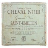 Cedule retro viněta francouzského vína Saint Emilion